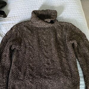 90s vintage wool blend cowl-neck sweater, B. Moss